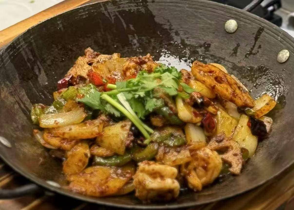 Beef Dry Pot 干锅牛肉 — Chili Szechuan
